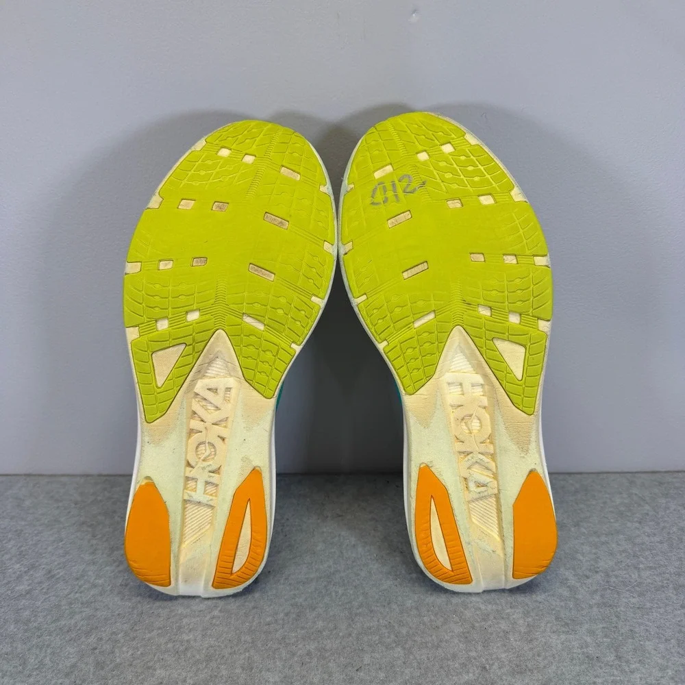 Hoka Cielo Road Running Shoes Womens Shoes Size 9.5 Blue Green 1143490 WCRM